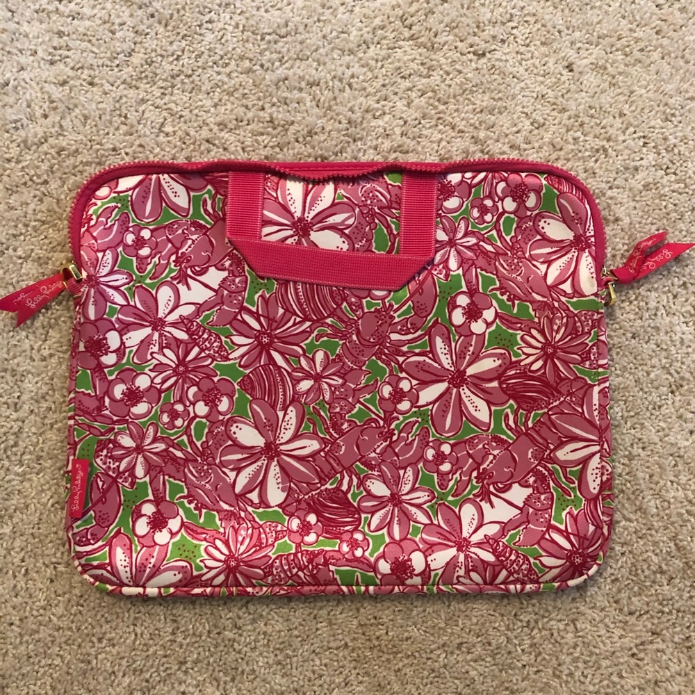 Lilly Pulitzer laptop cover/case